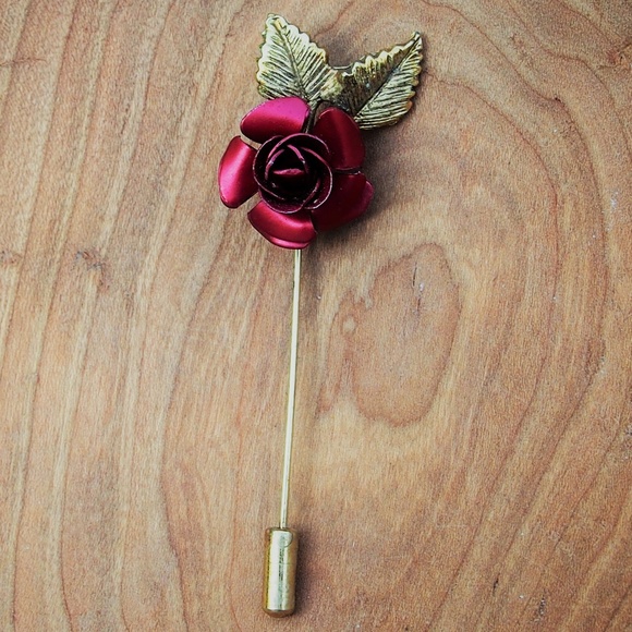 Vintage Jewelry - Red Rose! Mix & Match Sale 3/$33 & free ship!